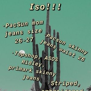 ISO DENIM, SKINNY JEANS MOM JEANS JEGGINGS
